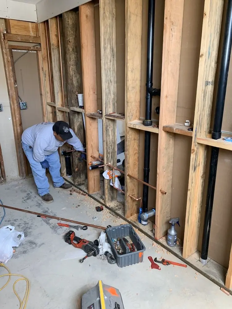 Commercial rough-in plumbing for Commercial Plumbing in Oak Hills